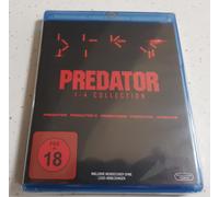 Predator 1-4 Collection Blu Ray - New German Import Reg Free