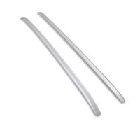 Predator 4x4 Silver Roof Rails Full length Cosmetic Stick On Adhesive Aluminium Bars Designed For Porsche Cayenne MK3 9Y 2018-2023
