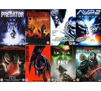 Predator 8 Film Collection DVD - Predator / Predator 2 / Alien Vs Predator / AVP2: Requiem / Predators / The Predator / Prey / Predator: Badlands DVD - Predator Complete Collection 8 Film Set DVD