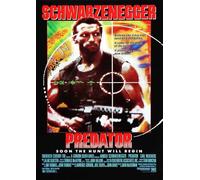 Predator Arnold Schwarzenegger movie Poster/Print/Picture 1988 Wall Art (A2 420 x 594mm)