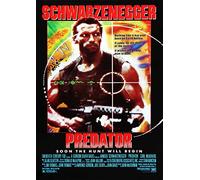 Predator Arnold Schwarzenegger Poster/Print/Picture Satin Photo Paper - A3-297mm x 420mm