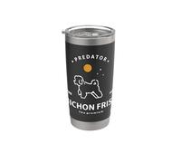 Predator Bichon Frise the Premium | Monoline Logo Art Stainless Steel Insulated Tumbler