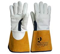 Predator by Ron Signature TIG - Size 10 White/Gold Signature TIG Gauntlet Heat R