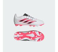 adidas Unisex Club Firm Ground/Multi Ground Football Boots Kids Shoes, FTWR White/Solar Turbo/core Black, 10.5 UK Child