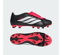 adidas Unisex Predator Club Fold-Over Tongue Firm Ground/Multi Ground Football Boots, core Black/FTWR White/Lucid red, 12.5 UK