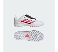 adidas Unisex Club Fold-Over Tongue Turf Football Boots Kids Shoes, FTWR White/Solar Turbo/core Black, 12.5 UK Child