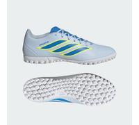 adidas Unisex Predator Club Turf Football Shoes, Crystal Sky/ray Blue/Team Solar Yellow 2, 8 UK
