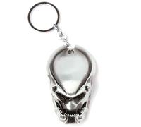 Predator Keyring Keychain 3D Metal Berserker head Official Movie Silver One Size