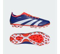 adidas Predator League 2G/3G Football Boots Artificial Grass, Lucid Blue/Cloud White/Solar Red, 9.5 UK