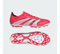 adidas Unisex Predator League Football Boots Artificial Grass, Lucid Red/Cloud White/Core Black, 7 UK