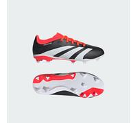 adidas Predator League Firm Ground Football Boots, Core Black/Cloud White/Solar Red, 4 UK Child