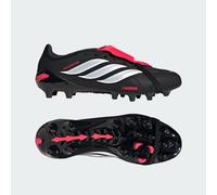 adidas Unisex Predator League Fold-Over Tongue Artificial Ground Football Boots Shoes, Core Black/FTWR White/Lucid Red, 9.5 UK