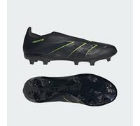 adidas Unisex Predator League Laceless Firm Multi Ground Football Boots, Core Black/Carbon/Lucid Lemon, 7.5 UK
