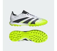 adidas Unisex Predator League Turf Football Boots, Cloud White/Core Black/Lucid Lemon, 11 UK