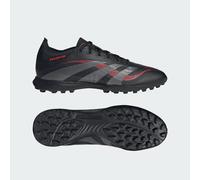 adidas Unisex Predator League Turf Football Boots, Core Black/Grey Four/Lucid Red, 8 UK