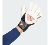 adidas Predator Match Fingersave Goalkeeper Gloves Adults 7 White