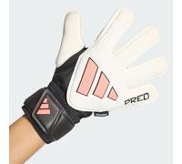 adidas Unisex Match Fingersave Junior Goalkeeper Glove Gloves, white/black/Solar Turbo, 4.5