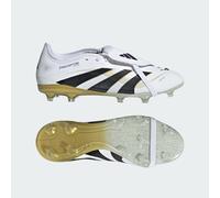 adidas Mens Pro Fold Over Tongue Firm Ground Football Boots White/Black/Gold 8 UK
