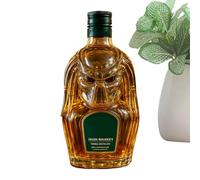 Predator Whiskey Bottle, Decorative Alcohol Container, Liquor Decanter Glass Jar, Artistic Airtight Seal, Stylish Scent Preservation Design, 4.72x3.15x2.95 Inches, for Display