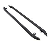 Predator4x4 2" Trapezoid Matte Black Side Bars Compatible With VW Caddy MK3 | MK4 SWB 04-20 Stainless Steel Bolt On Heavy Duty Sidebars Foot Rails Rock Sliders