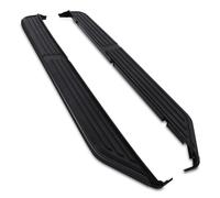 Predator4x4 All Black Side Steps Foot Rails Compatible with Land Rover Discovery 3 4 L319 2004-2016 Bolt On Aluminium and ABS Running Boards Sidesteps Accessories