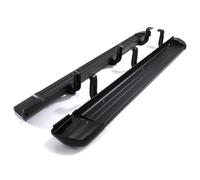 Predator4x4 Aluminium ABS Heavy Duty Black Side Steps Running Boards Bolt On Sidesteps Foot Rail Sills Compatible With Mitsubishi L200 Triton 15-19