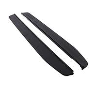Predator4x4 Black Aluminium ABS Heavy Duty Side Steps Running Boards Bolt On Sidesteps Foot Rail Sills Compatible With Range Rover Vogue 2013+