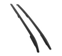 Predator4x4 Black Aluminium Pair Roof Rails Compatible With Fit Land Rover Discovery 5 L462 17+ 75KG Load Capacity Storage Side Bars Luggage Cargo Carrier