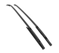 Predator4x4 Black Roof Rails Compatible With Fit Land Rover Discovery Sport L550 14+ Aluminium Storage Luggage Side Bars Rack Cargo Carrier 75KG Load Capacity