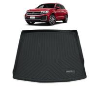 Predator4x4 Car Boot Trunk Floor Mats Designed For VW Volkswagen Touareg CR MK3 2018-2023 Models Anti-Slip Cargo Interior Accessory Waterproof Heavy Duty Rubber Mat
