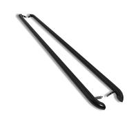 Predator4x4 Gloss Black Side Bars Foot Rails Compatible with Ford Transit Custom Tourneo SWB 2013+ Short Wheel Base Van Stainless Steel Sidebars