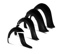 Predator4x4 Gloss Black Wheel Arches Compatible with Ford Ranger T6 2012-2014 Fender Flare Faux Bolt On Design Rugged Off Road Look Ready To Fit No Drilling Durable ABS Plastic