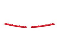 Predator4X4 Gloss Red Upper Front Grille Replacement Trim (2PC) Compatible with VW Volkswagen Transporter T6 2016-2019