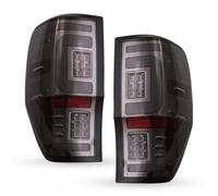 Predator4x4 Rear Smoked LED Tail lights Compatible with Ford Ranger T6 T7 T8 12-21 Taillight Brake Reverse Indicator Lamp Assembly Replacement Kit Upgrade Pair