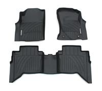 Predator4x4 Rubber Car Floor Mats Compatible with Toyota Hilux MK9 Double Cab Manual 2022+ | Front Rear Tailored Interior Car SUV Mat Set | Waterproof All-Weather Protection 5KG
