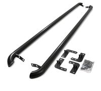 Predator4x4 Stainless Steel Black 3" Inch Side Bars Running Boards Compatible with Renault Trafic Vauxhall Vivaro SWB 01-14 Short Wheel Base Van Sidebars Styling Accessories