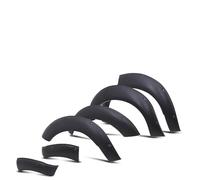 Predator4x4 Wide Body Fender Flare Kit Compatible with Nissan Navara NP300 D23 SL/ST/ST-X Trim 2014-2021 Matte Black Finish Wheel Arches Durable ABS Plastic Aggressive Faux Bolt-On Look