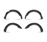 Predator4x4 Wide Fender Flare Set Compatible with Nissan Navara D40 2008-2012 Pre-Facelift Matte Black Wheel Arches Body Kit OEM+ Off Road Styling Durable UV Resistant Bolt On Design Matt Finish