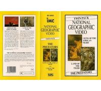 Predators: Lions Of Africa/Land Of The Tiger [VHS]