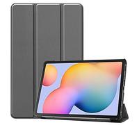 PREDCFVY Case For Samsung Galaxy Tab S6 Lite 2022（SM-P613/P619/P610 / 615,Tri-Fold Smart Tablet, Hard PC Back Shell Slim Multi- Viewing Angles Stand Folio Cover,Auto Sleep/Wake