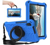 PREDCFVY For Samsung Galaxy Tab A 8.4 2020 SM-T307u Kids - Dropproof Lightweight EVA Case,360 Degree Rotating Multi-Function Handle Kickstand(Blue)