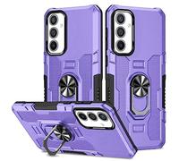 PREDCFVY Full Protective Case For Samsung Galaxy A54 5G,Heavy Duty Hybrid Shockproof with [360° Rotatable Kickstand] TPU Bumper Drop Covers(PURPLE)
