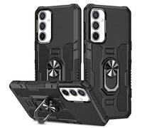 PREDCFVY Full Protective Case For Samsung Galaxy A54 5G,Heavy Duty Hybrid Shockproof with [360° Rotatable Kickstand] TPU Bumper Drop Covers(Black)