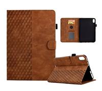 PREDCFVY Premium Leather Case For iPad Mini 6th Generation 2021 8.3 Inch,For 6 Tablet,Smart Magnetic Flip Fold Stand Protective Cover with Auto Wake Sleep(Brown)