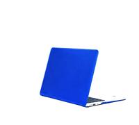 PREDCFVY Transparent Laptop Case For MacBook Air 13 inch M2 2023 2022 Model A2681,Snap on Slim Hard Shell Cover,Full Protective(Blue)