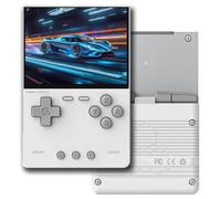 Prede Handheld Games Console 3.2-Inches 1024x768 IPS Screen Portable Game Handheld Gaming Player 3000mAh Long-Life Rechargable Battery Retro Video Game Player-White||64G
