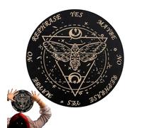 Predicting Fortune Board - Ouija Spirit Board | Wooden Planchette Board with Decorative Message for Decision Maker - Planchette Board with Decorative Wooden Message