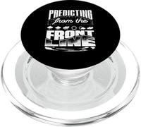 Predicting From The Front Line Weather Forecaster PopSockets PopGrip for MagSafe