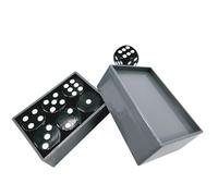 Prediction Dice Game - Set of 6 ABS Dice, Magic Tricks, 13.5 x 10 cm, Table Board, Magic Demonstrations, Identical Dots, | Parties, Activities, Family, Kids, Educational Tip, Kr