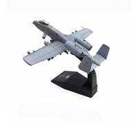 predolo 1:100 Scale Close Air Support Plane Model Highly Detailed Diecast Fighter Jet Model Includes Display Stand Aviation Enthusiasts, A-10 Weathered
